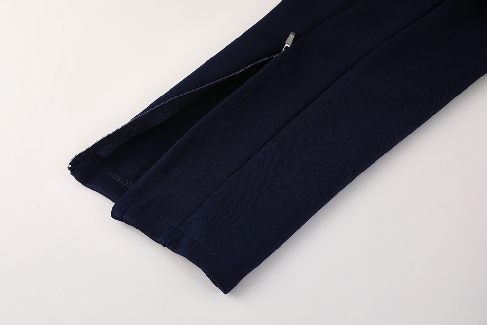 2025 Nike Blue Full Hoodie Zipper Jacket +Long Pants