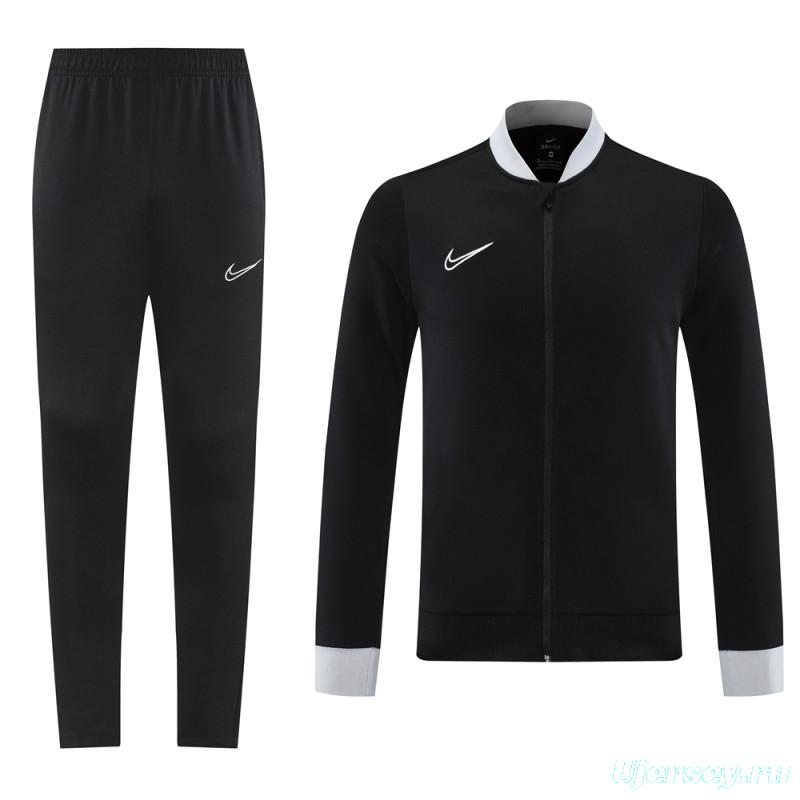 2025 NIKE Black Full Zipper Jacket + Long Pants