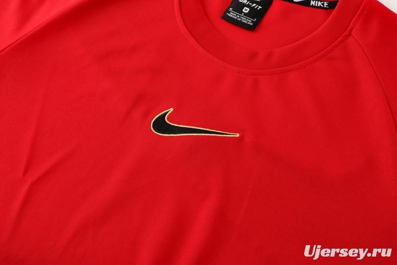 25/26 Nike Red Short Sleeve Jersey+Shorts