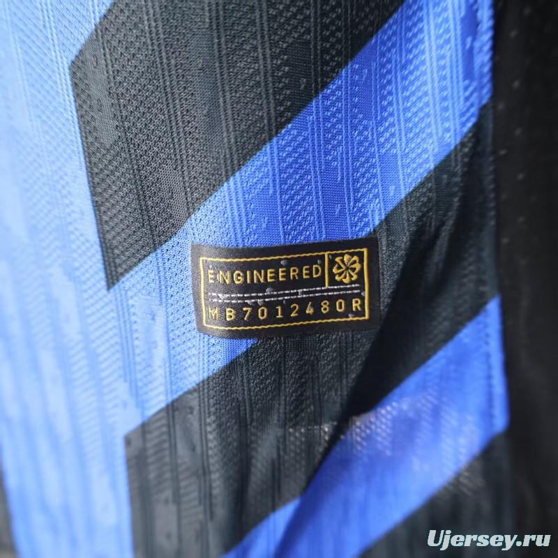 Player Version 24/25 Inter Milan Home Jersey