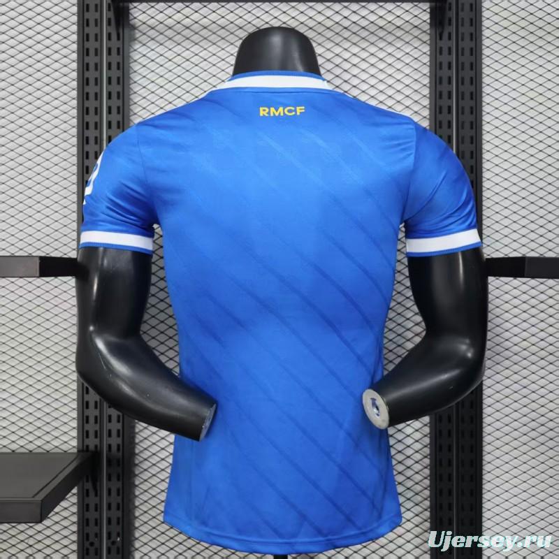 Player Version 25/26 Real Madrid Third Blue Jersey