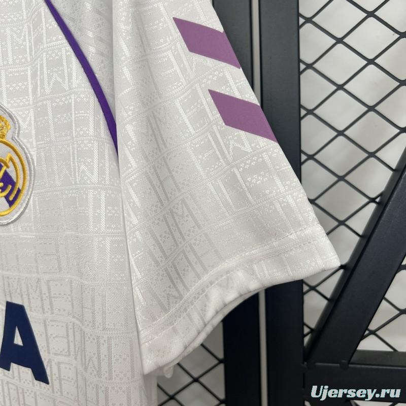 90/92 Retro Real Madrid Home Jersey