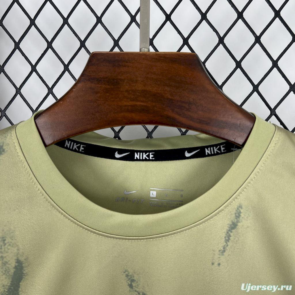 2025 NIKE Pea Green T-Shirt #1045
