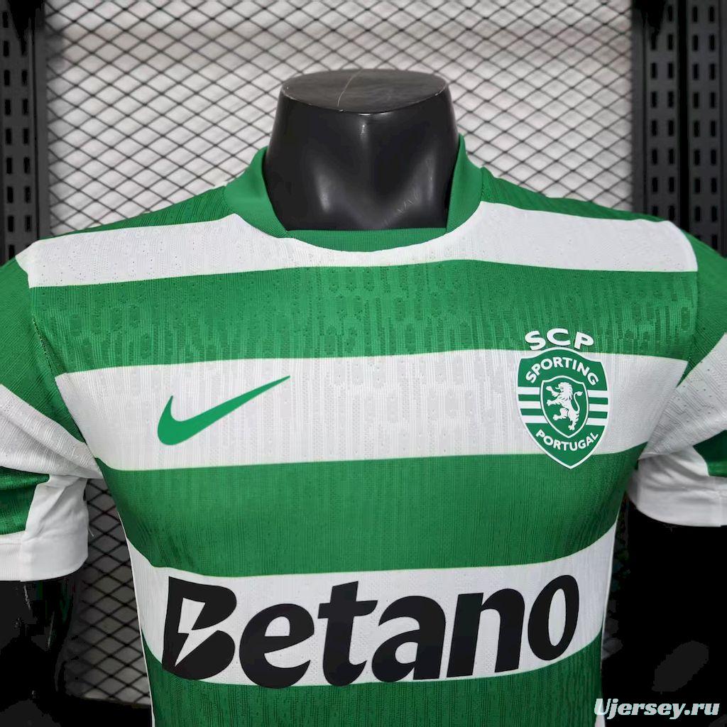 2025/26 Player Version Sporting CP Home Jersey