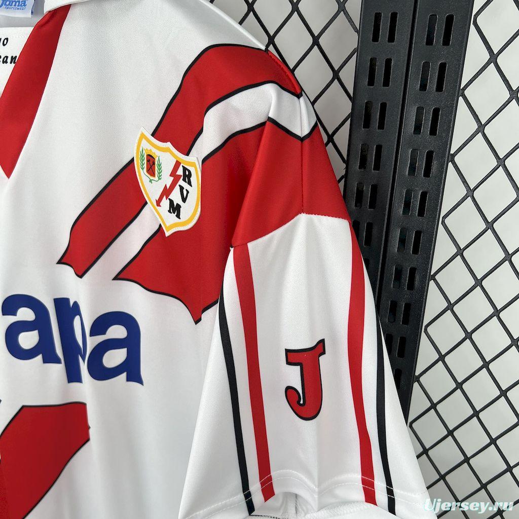 Retro 1997/98 Rayo Vallecano Home Jersey