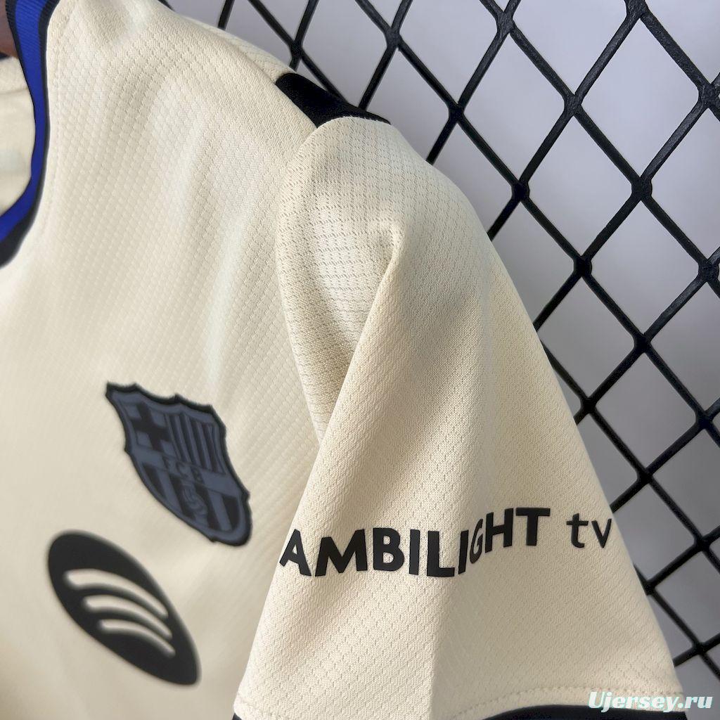 2025/26 Kids Barcelona Away Jersey