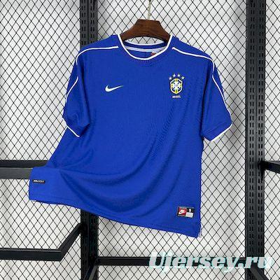 Retro 1998 Brazil Away Jersey