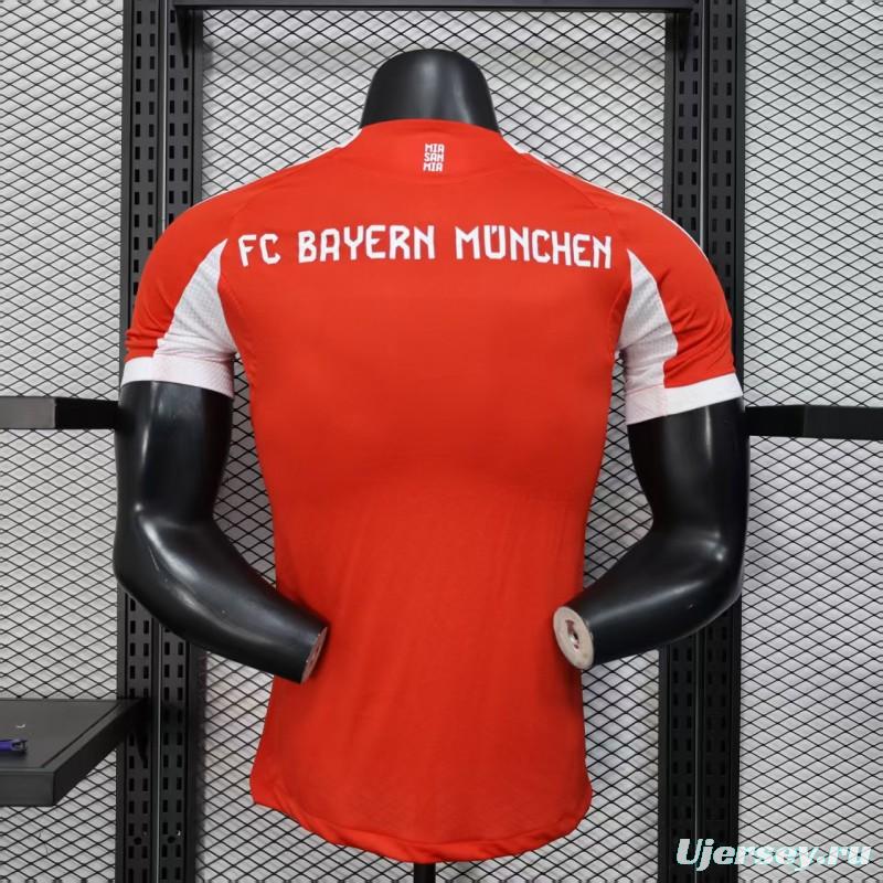 Player Version 25/26 Bayern Munich Home Jersey