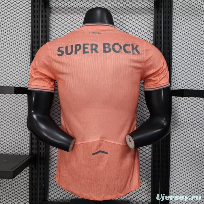 Player Version 25/26 Porto Away Pink Jersey