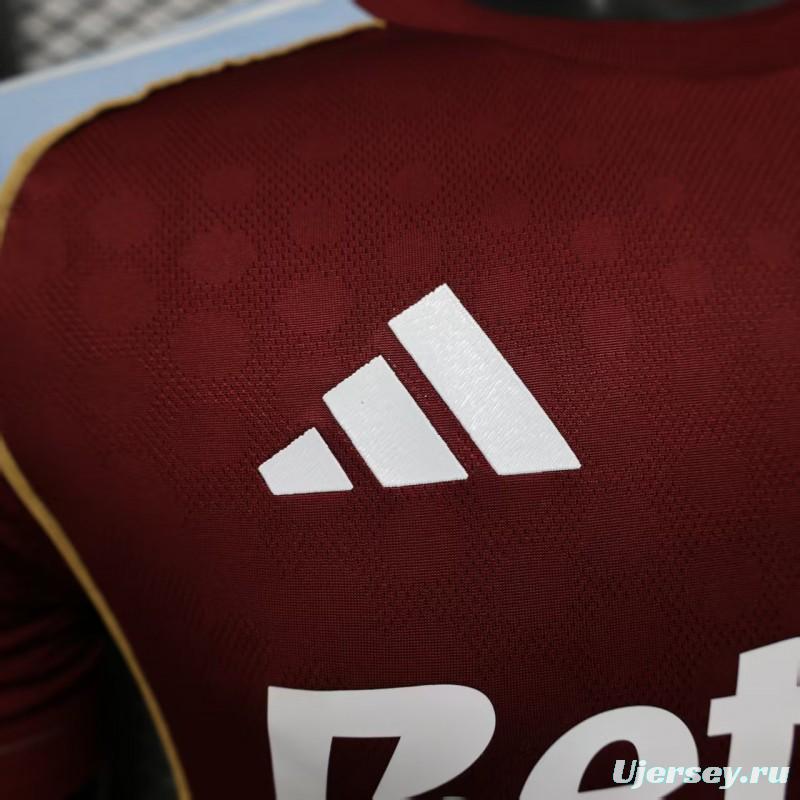 Player Version 25/26 Aston Villa Home Jersey