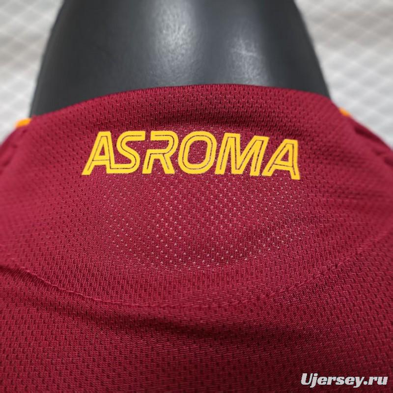 Player Version 25/26 Roma Home Jersey