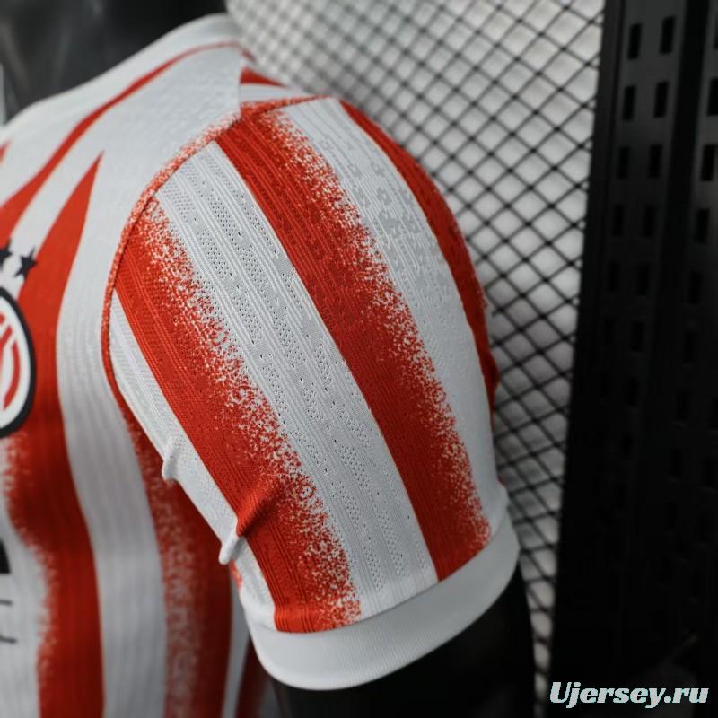 Player Version 25/26 Inter Milan Red/White Stripe Special Jersey