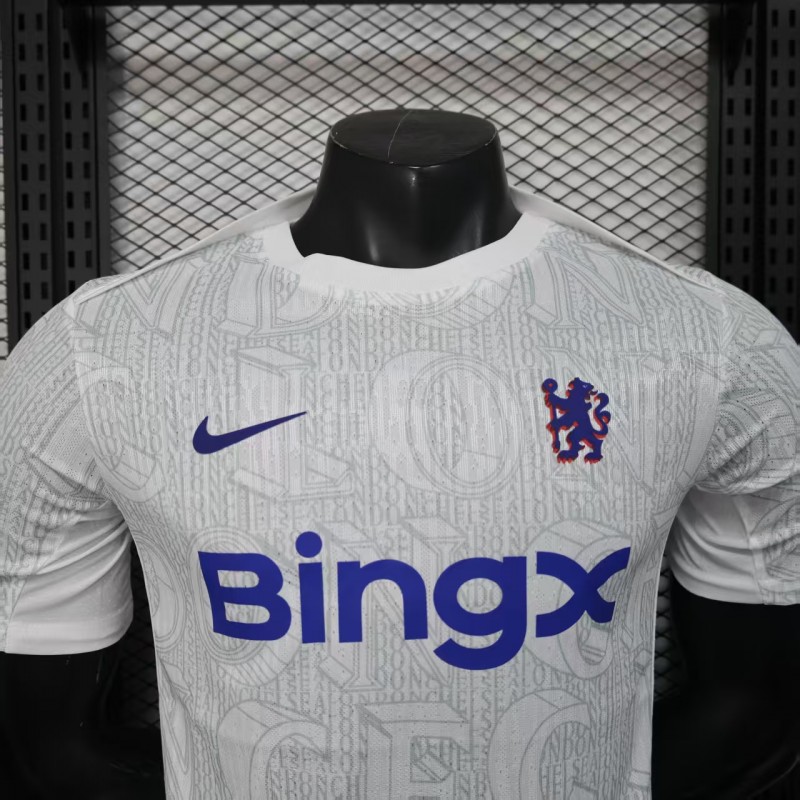 Player Version 25/26 Chelsea White Pre-Match Jersey