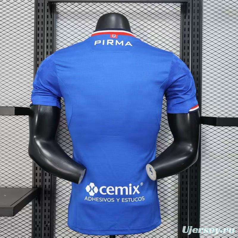 Player Version 25/26 Cruz Azul Home Jersey
