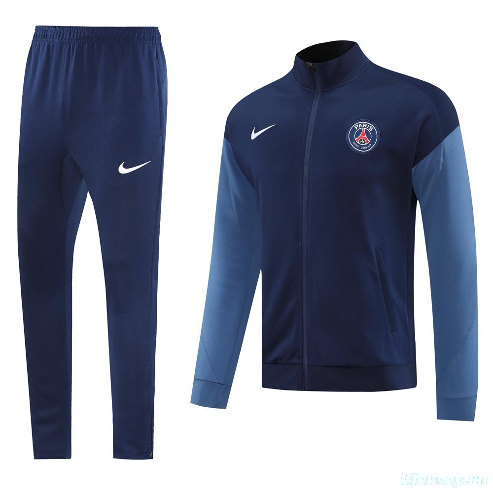 25/26 PSG Navy Full Zipper Jacket + Long Pants