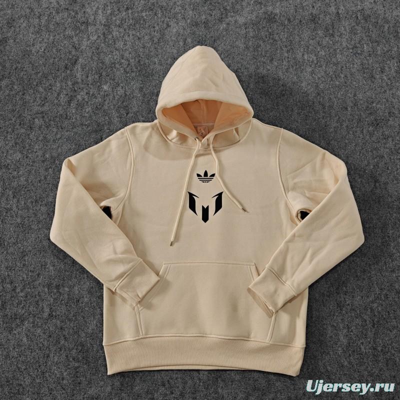 25/26 Inter Miami Messi Fleece-lined Hoodie 9 Color Full Zipper Jacket + Long Pants