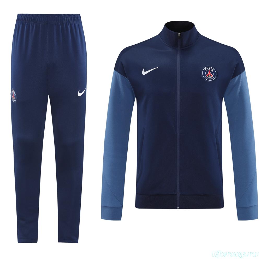 25/26 PSG Navy Full Zipper Jacket + Long Pants