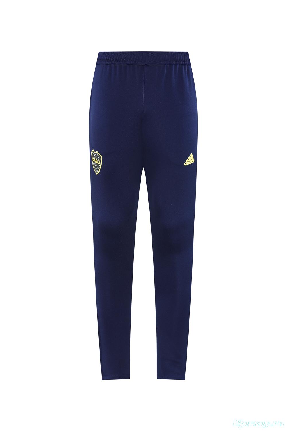25/26 Boca Juniors Navy Full Zipper Jacket + Long Pants