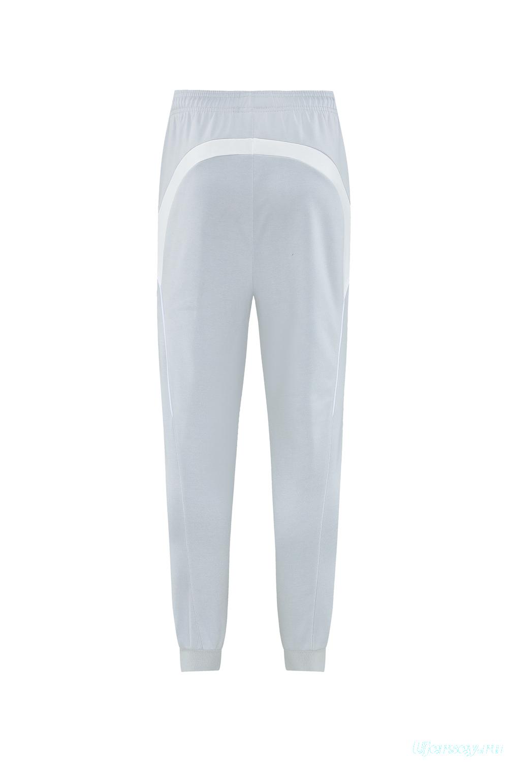 25/26 Real Madrid Hoodie Full Zipper Jacket + Long Pants