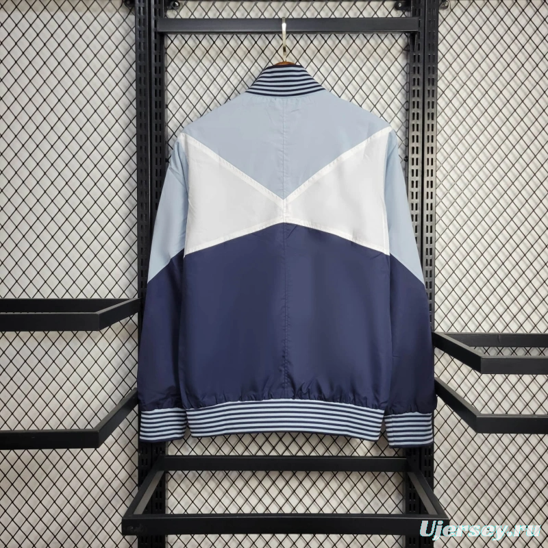 25/26 Tottenham Hotspur Jacket Blue Windbreaker