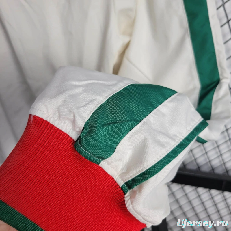 2025 Portugal Jacket White Windbreaker