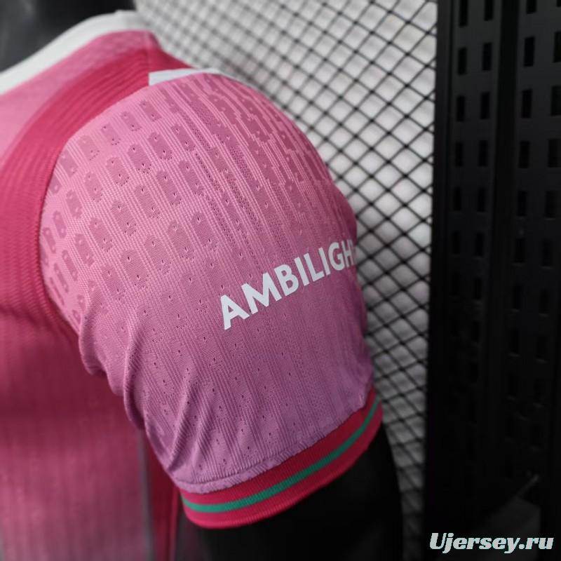 Player Version 25/26 FC Barcelona Pink with Gradient Fade Jersey