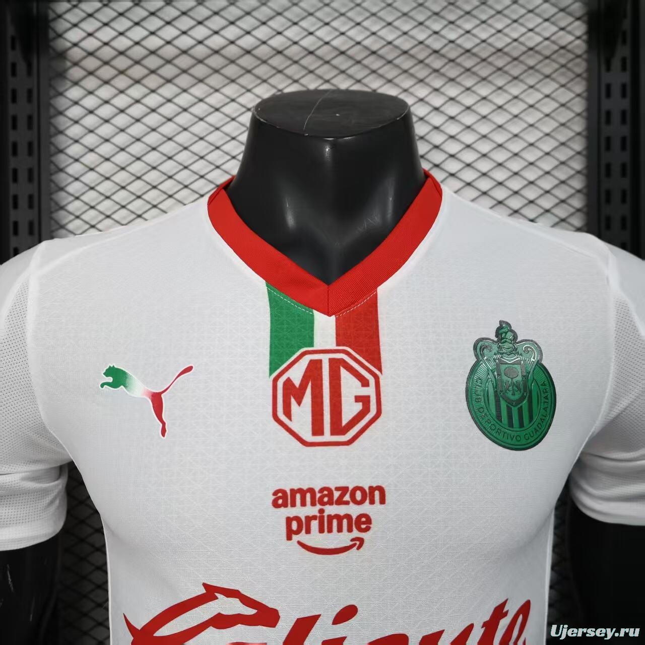 Player Version 25/26 Chivas Guadalajara Home Jersey