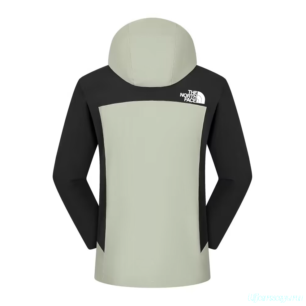 2025 The North Face Men's Mountain Light Jacket - Classic Black/Cream Colorblock