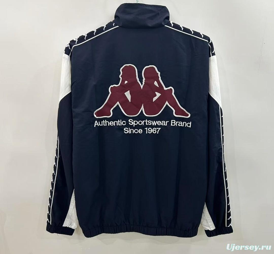 25/26 Manchester United 1967 Style Black/White Windbreaker