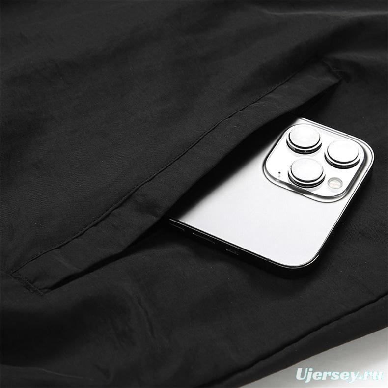 2025 Adidas Original Blue/Brick red/Bright Red/BLACK Full Zipper Windbreaker 4 Colors