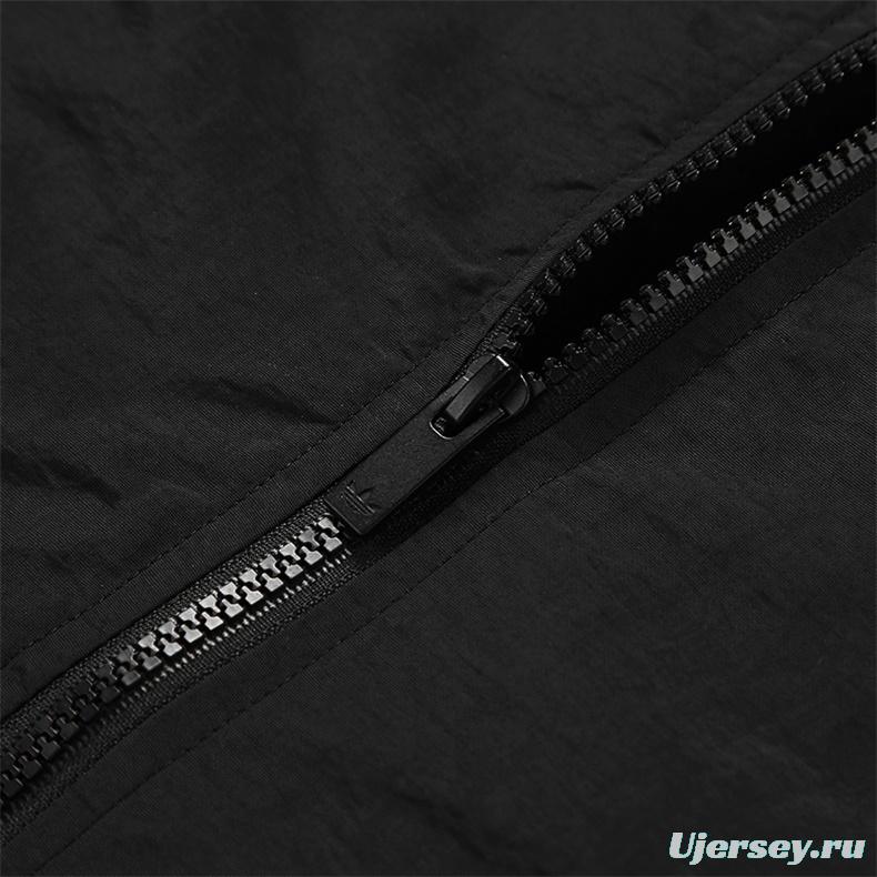 2025 Adidas Original Blue/Brick red/Bright Red/BLACK Full Zipper Windbreaker 4 Colors