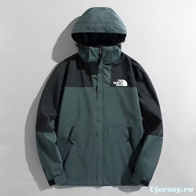 2025 The North Face Navy/Black Waterproof Jacket 0085
