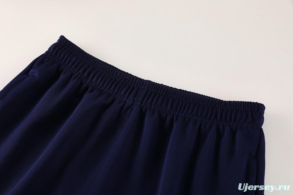 2025 NIKE Black/WHITE Full Zipper Jacket + Long Pants