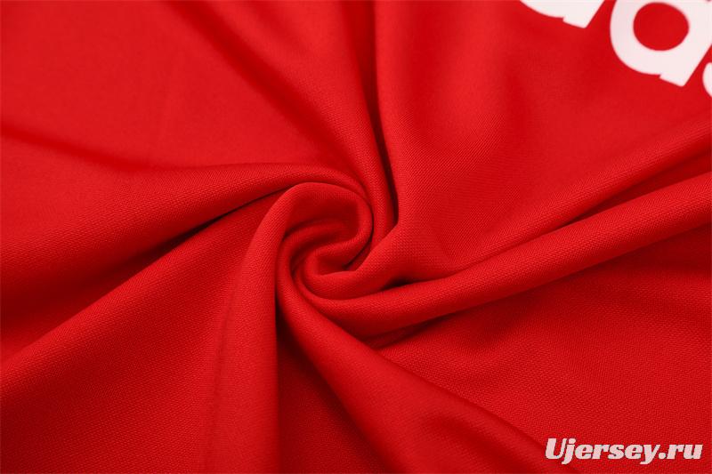 Retro 04/05 AC Milan Red Half Zipper Jacket