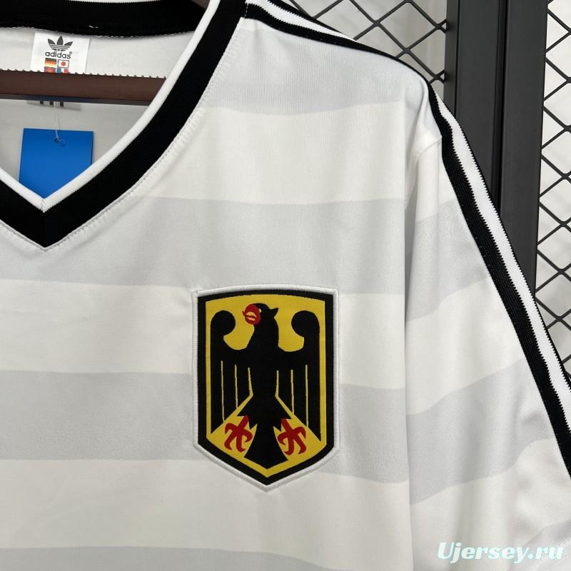 1984 Retro Germany White Jersey