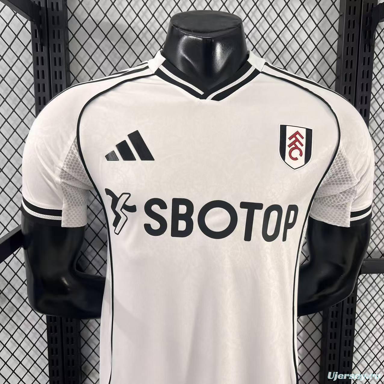 25/26 Player Version Fulham Home Jersey