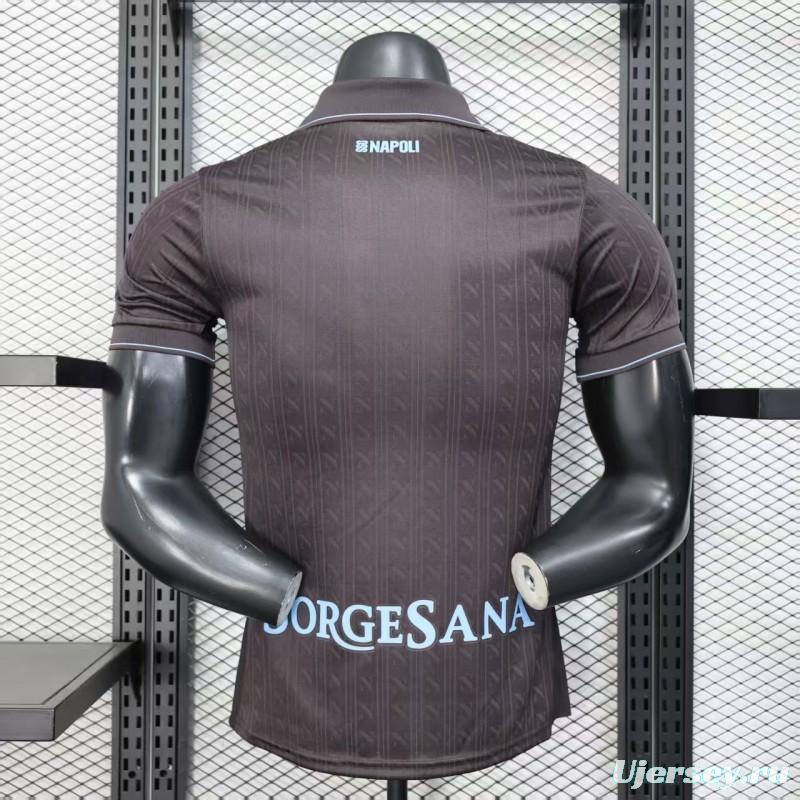 Player Version 25/26 Napoli Third Black Jersey