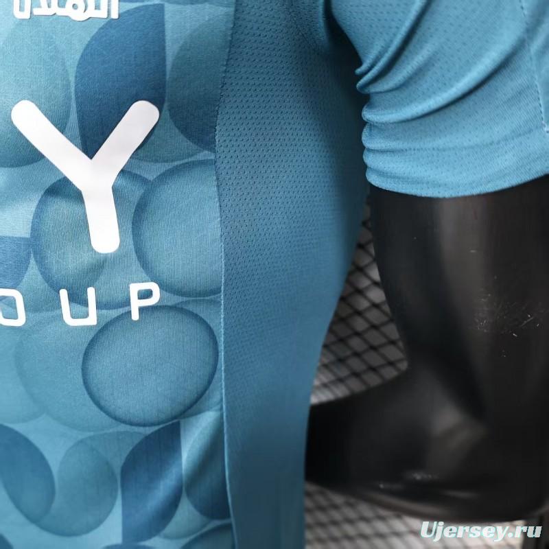 Player Version 25/26 Al Hilal Third Blue Jeresy