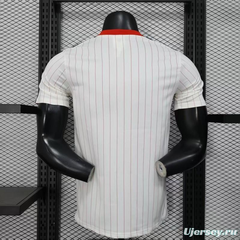 Player Version 25/26 Benfica White Casual Jersey