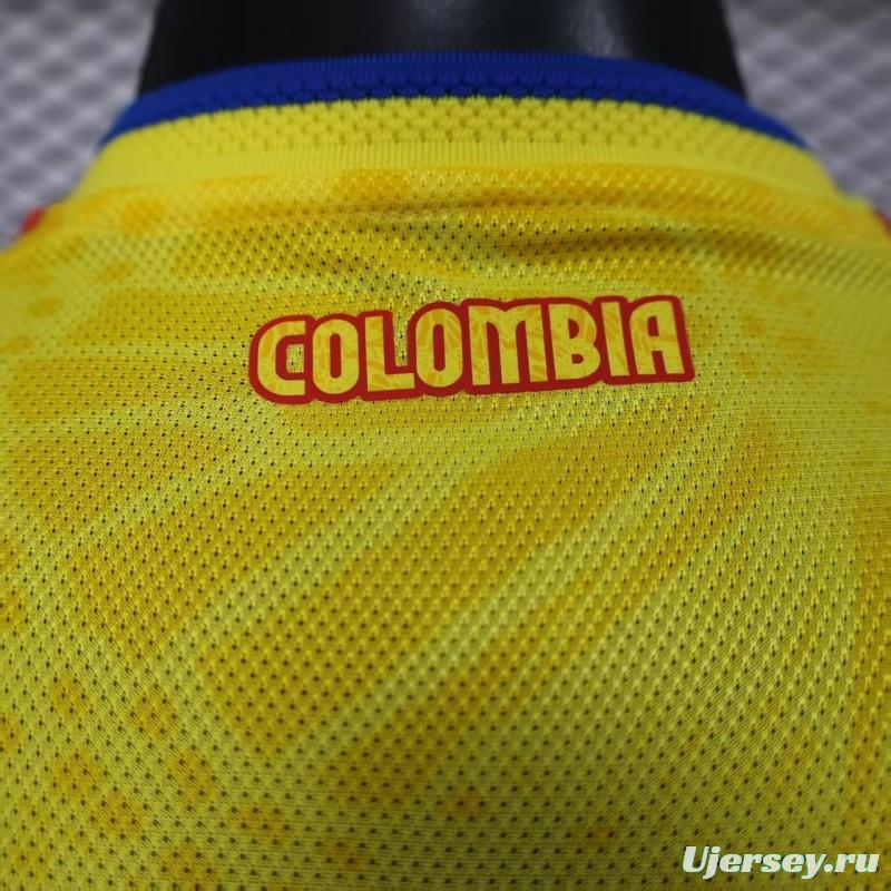 Player Version 2025 Colombia Home Jersey