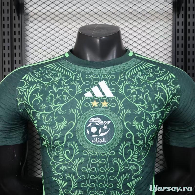 Player Version 2025 Algeria Green Jersey