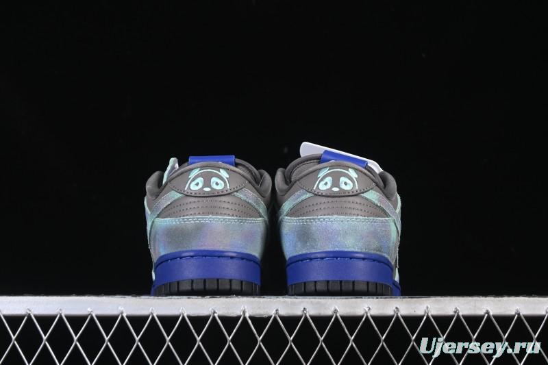 Nike Dunk Low Panda Low-Top Casual Skate Shoes - HQ9294-200