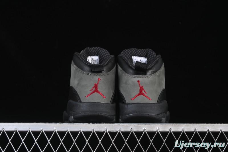 Nike Air Jordan 10 Retro Shadow Grey Basketball Shoes - HJ6779-001