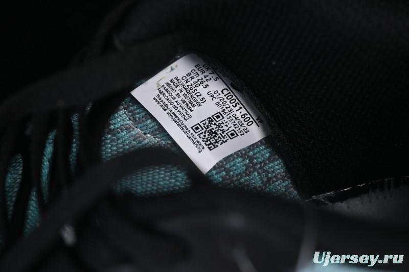 Nike Air Force 1'07 Low Flyknit Black Green Casual Sneakers - CI0051-600