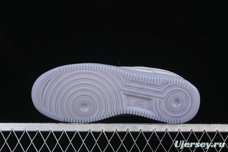 Nike Air Force 1'07 Low Casual Sneakers with Full-Length Air Cushion - CJ9179-002