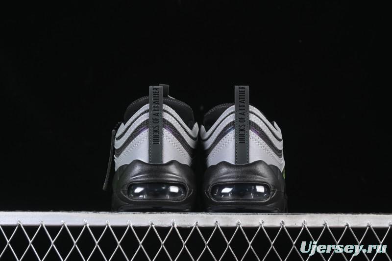 Nike Air Max 95/97 Thunder Retro Running Shoes with Full-Sole Air Cushion - IM2174-001