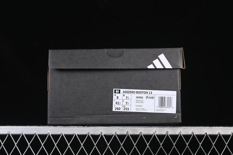 Adidas Adizero Boston 13 Running Shoes with Breathable Low-Top Design - JS4956