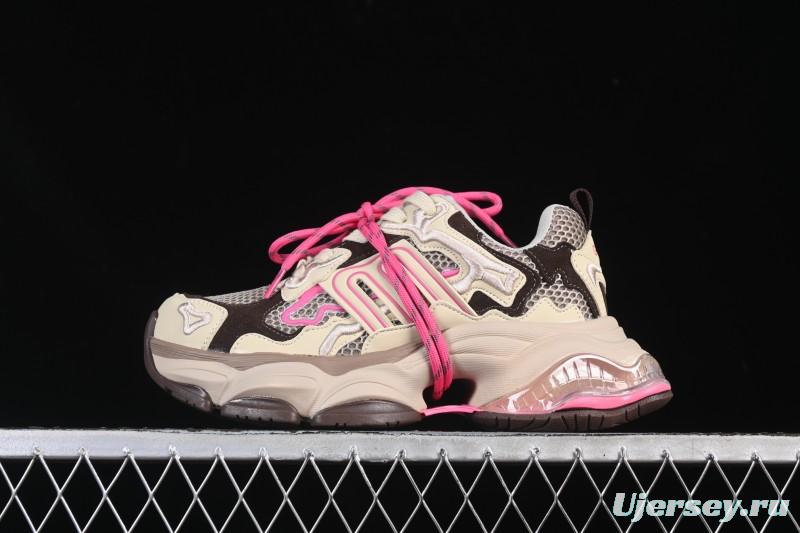 Adidas GG-CC Star Same Style Lace-up Hollow Crystal Sole Chunky Sneakers - G25X3232B