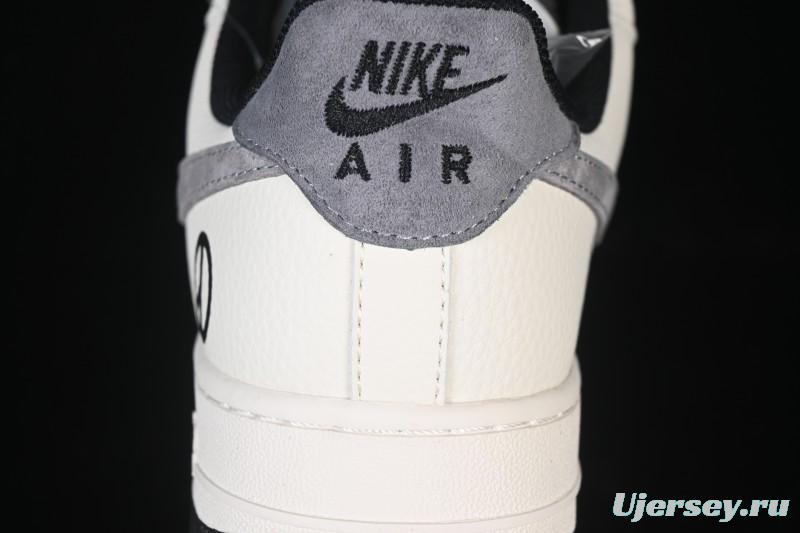 Nike Air Force 1 '07 Low G-Dragon Collaboration Daisy Beige Black Grey Casual Sneakers - QW5606-265