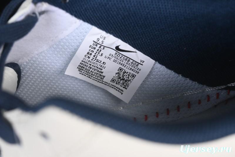 Nike Air Force 1 '07 Low Dior Collaboration Milan Embroidery Low-Top Casual Sneakers - XD2588-608